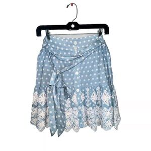 Miguelina Belted Skirt